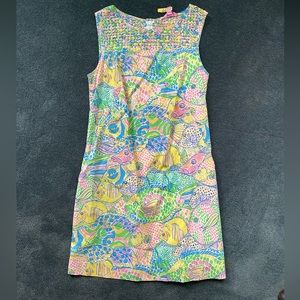 Lilly Pulitzer Party School Fish Dress